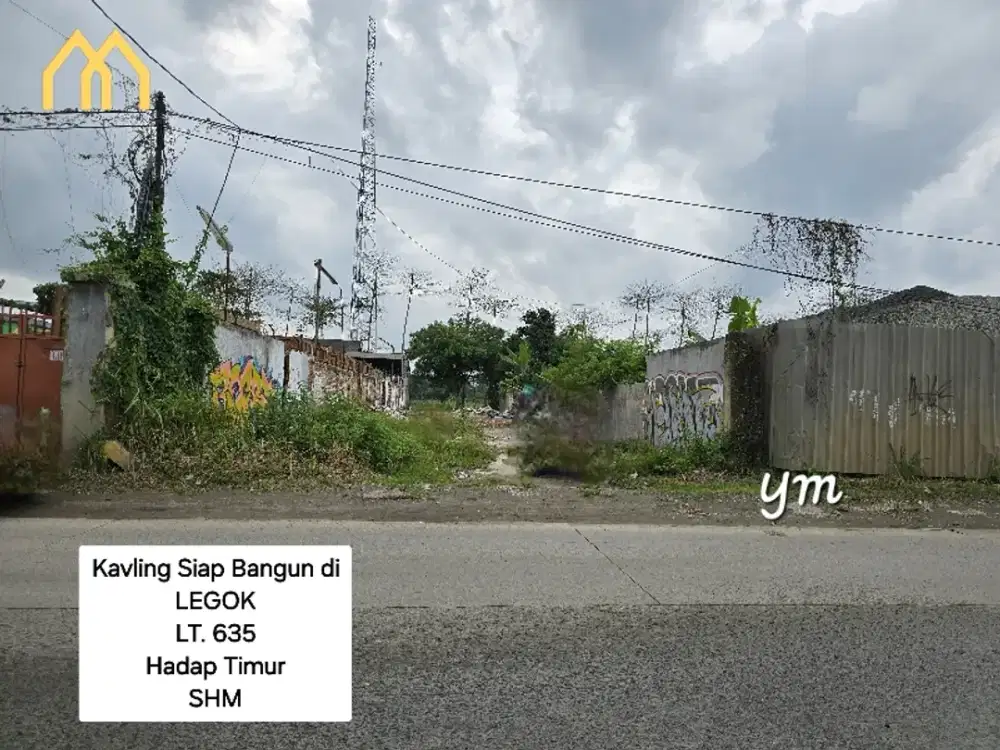 Jual Cepat KAVLING SHM di LEGOK Hadap Jalan SIAP BANGUN