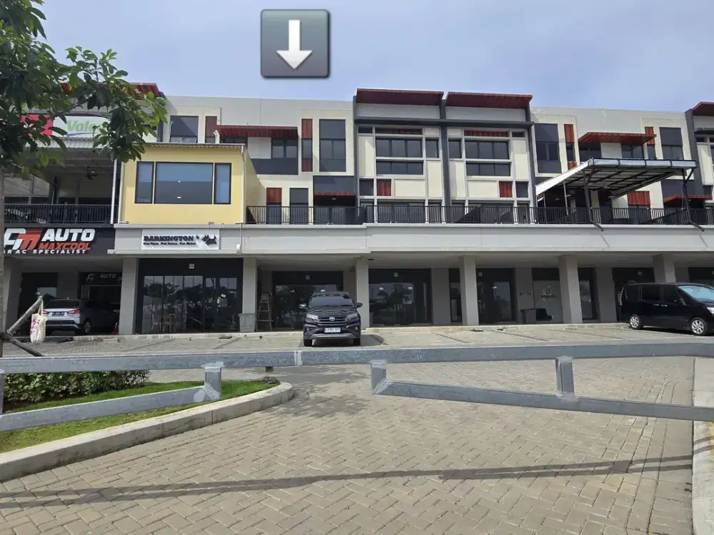 Dijual Ruko 3lt Melody Gading Serpong View Danau