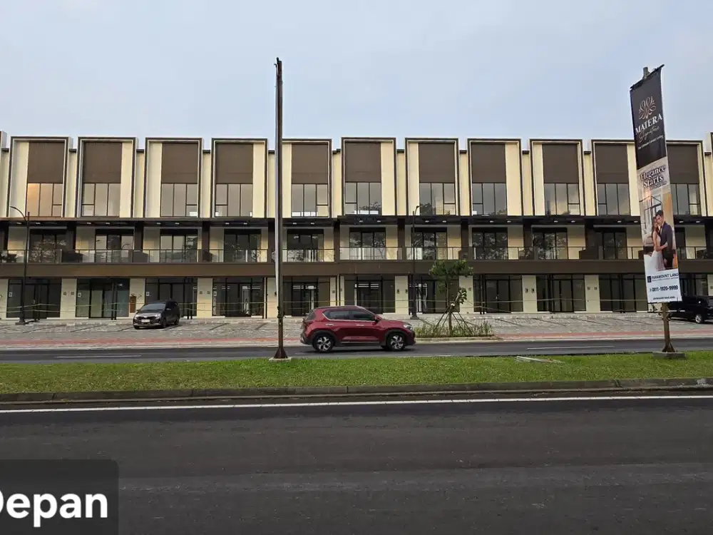 JUAL RUGI Ruko SORRENTO 2 muka hadap Jalan di Gading Serpong BSD