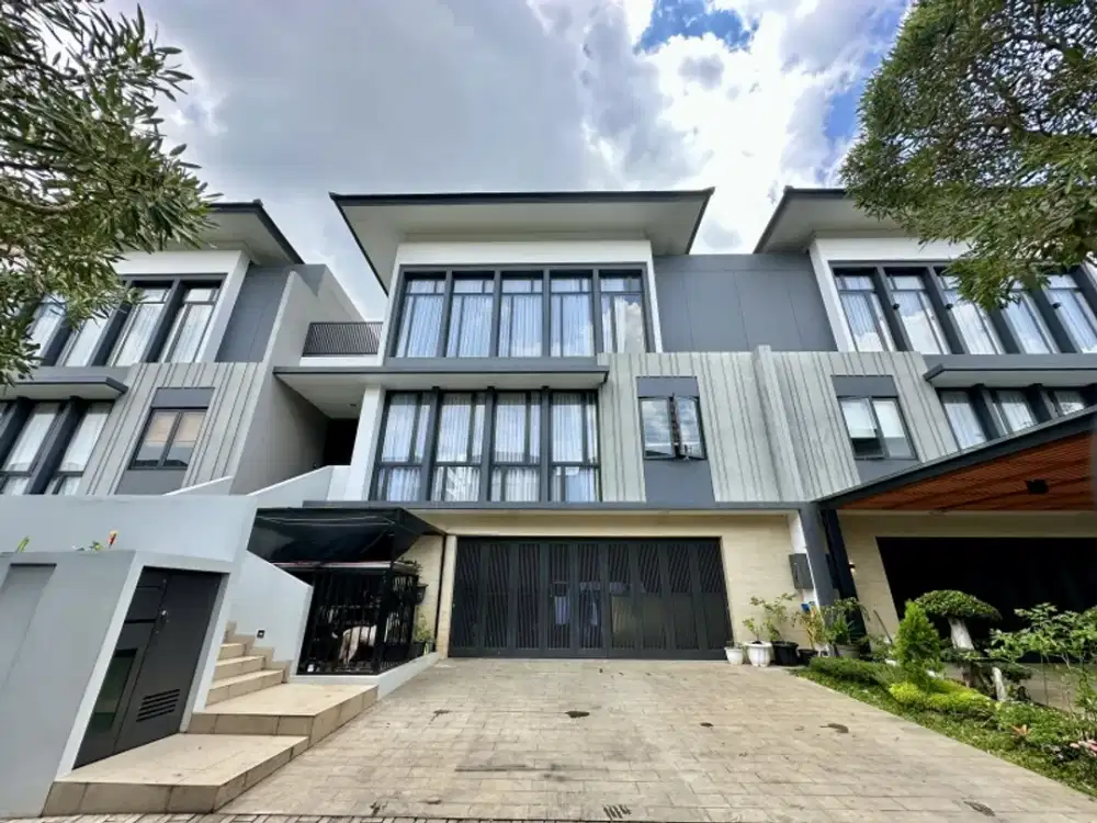DIJUAL Rumah cluster Lakewood furnish SHM di bsd city