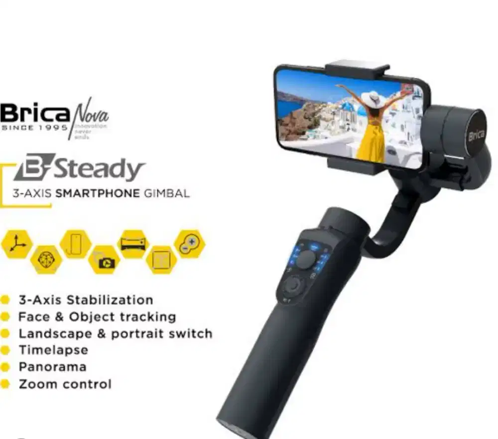 Stabilizer Gimbal Handphone Brica B Steady New
