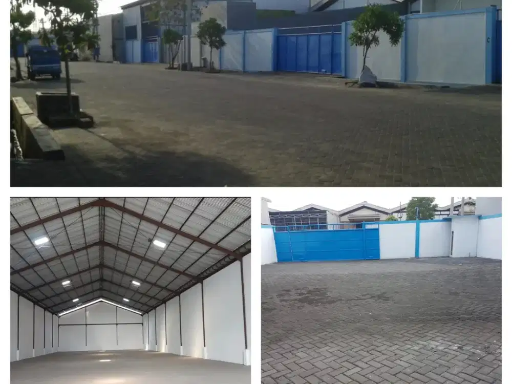 DISEWAKAN Gudang MUTIARA TAMBAK LANGON MARGOMULYO  SIAP PAKAI HOT GRESS Surabaya Barat