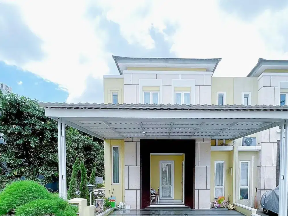 DIJUAL RUMAH CLUSTER LEORA ALAM SUTERA