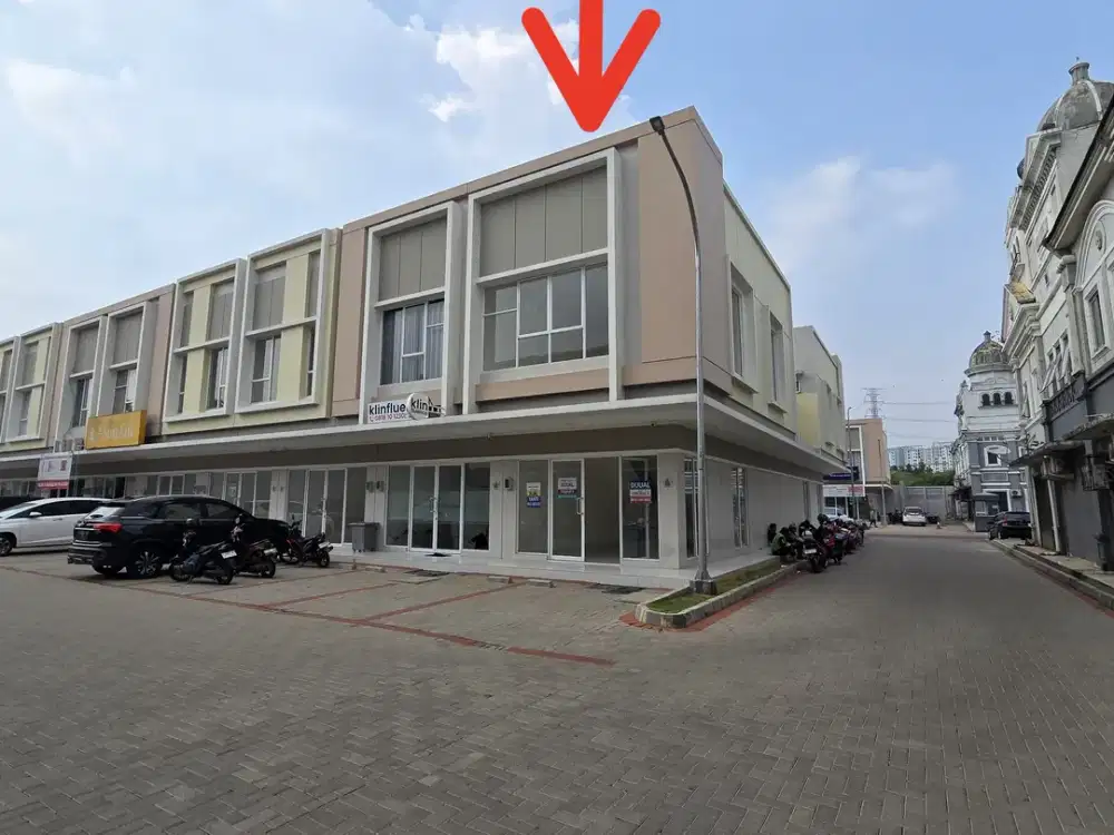 Sewa Ruko VIENNA Hook Masih Baru di Gading Serpong Dekat Sekolah
