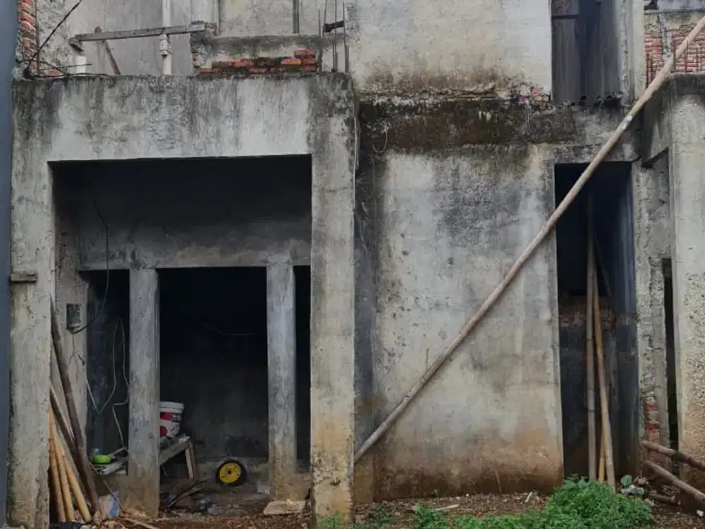 Kavling dan Bangunan Setengah Jadi di Elang Bintaro Residence Sawah Lama Ciputat Tangerang Selatan