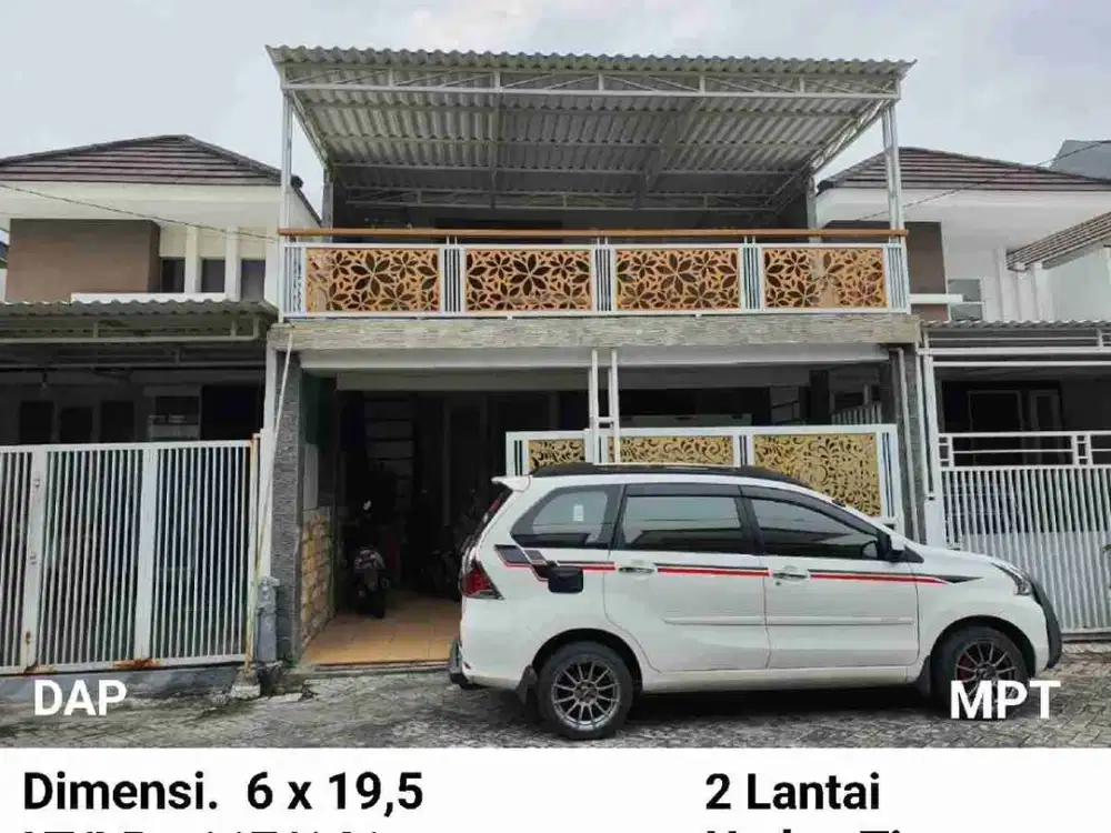 Rumah Dijual Kandangan Benowo Surabaya Barat 2 Lantai Full Furnished Interior Modern Terbaru