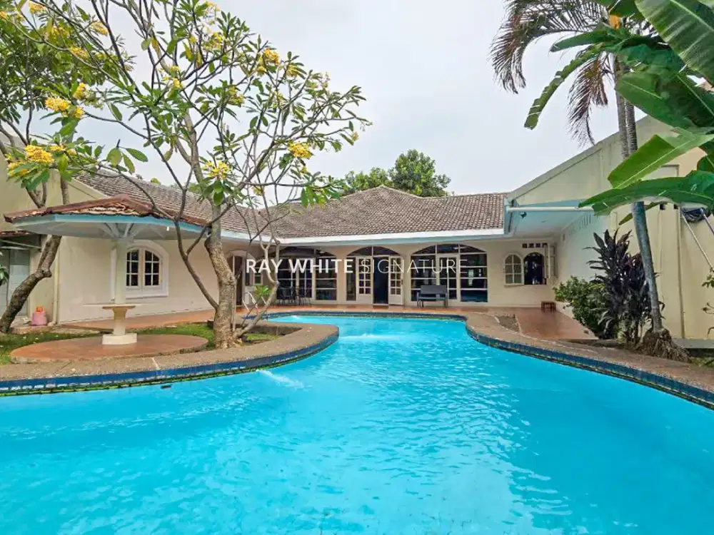 Rumah Mewah Siap Huni di Kawasan Elite Jl Bangka XIC