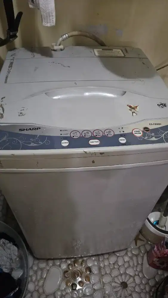 Dijual mesin cuci Sharp Top Loading 1 tabung