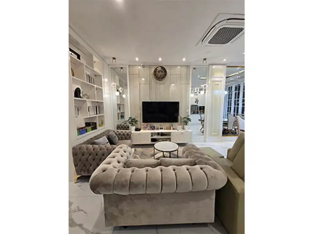 Rumah Pulomas, Kayu Putih, Bangunan minimalis, furnish siap huni