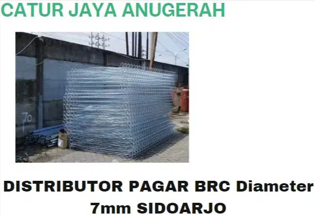 PAGAR BRC TINGGI 175 SNI Berkulitas