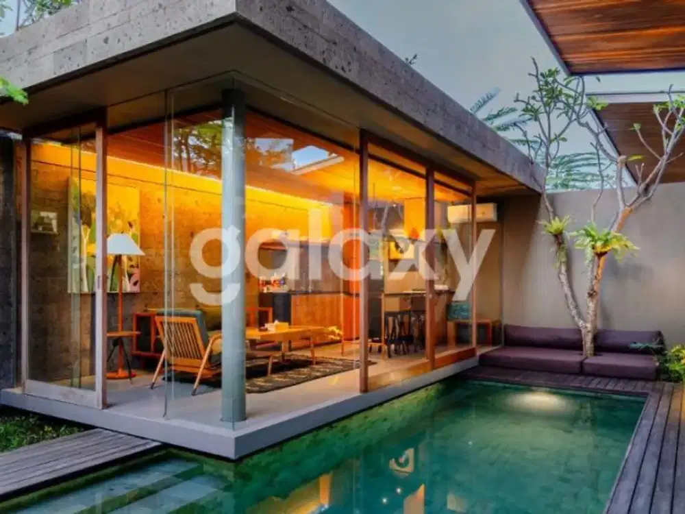 VILLA CANTIK 1 LANTAI DI DOMISILI CANGGU BADUNG, BALI