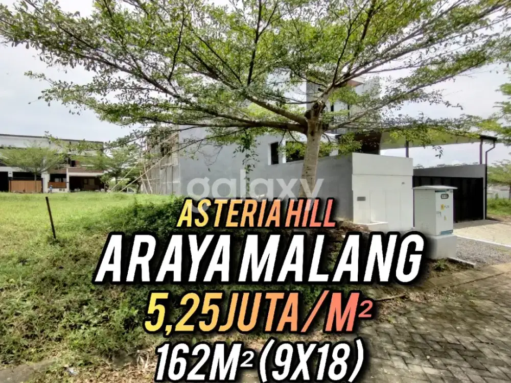 TANAH KAVLING ARAYA MALANG ASTERIA HILL GMK03225