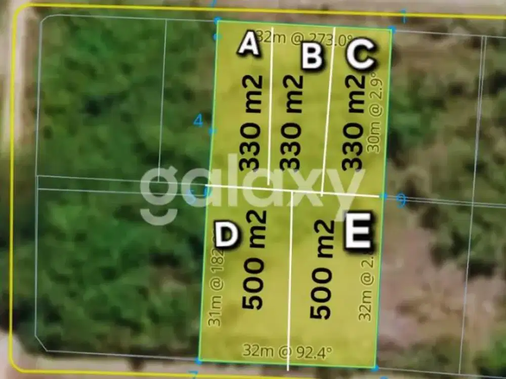 TANAH KAVLING STRATEGIS OCEAN VIEW DI BUKIT BINTANG UNGASAN