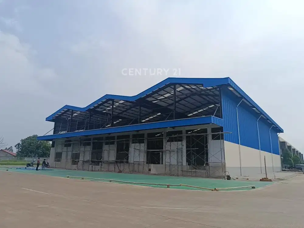 Bangunan Gudang 3 Unit Loading Dock Dekat Bandara Di Tangerang