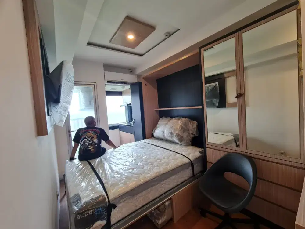 Murah Apartemen Studio Bagus Siap Huni di Montblanc, Bekasi Trade Center dekat tol Bekasi Timur