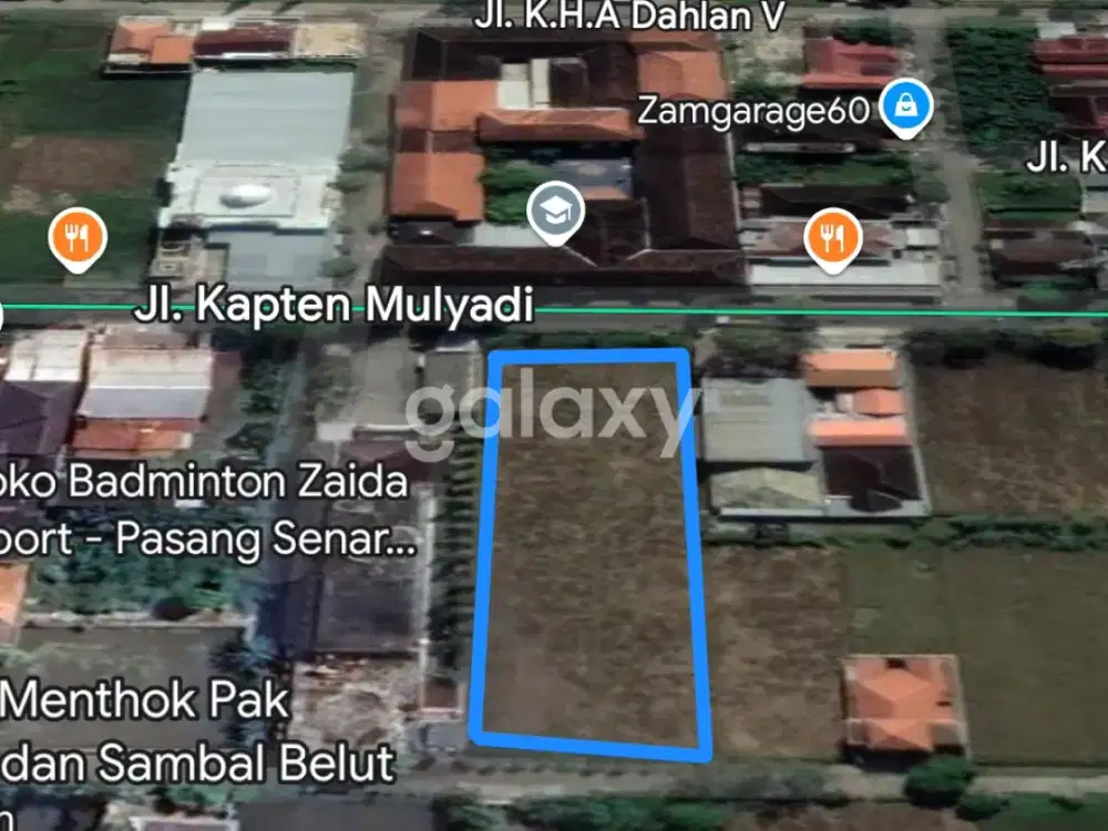 Tanah di sebelah STIKES 17 Karang Anyar