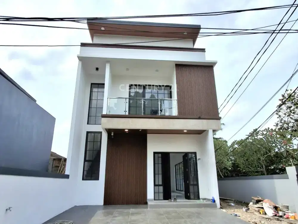 Rumah Luas Baru Modern Posisi Hook Dekat Tol Parigi Bintaro 8429