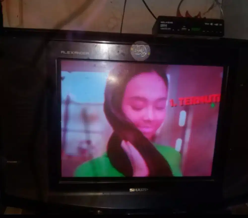 Di jual tivi tabung 29 in merk sharp