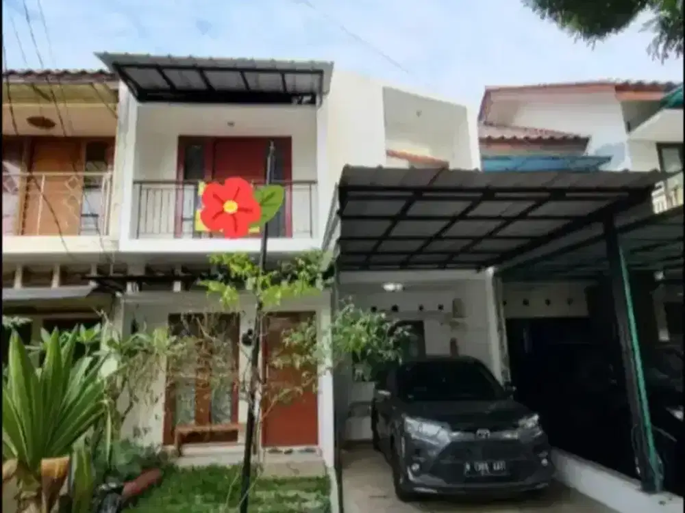 Rumah cantik siap huni dalam cluster pondok kelapa