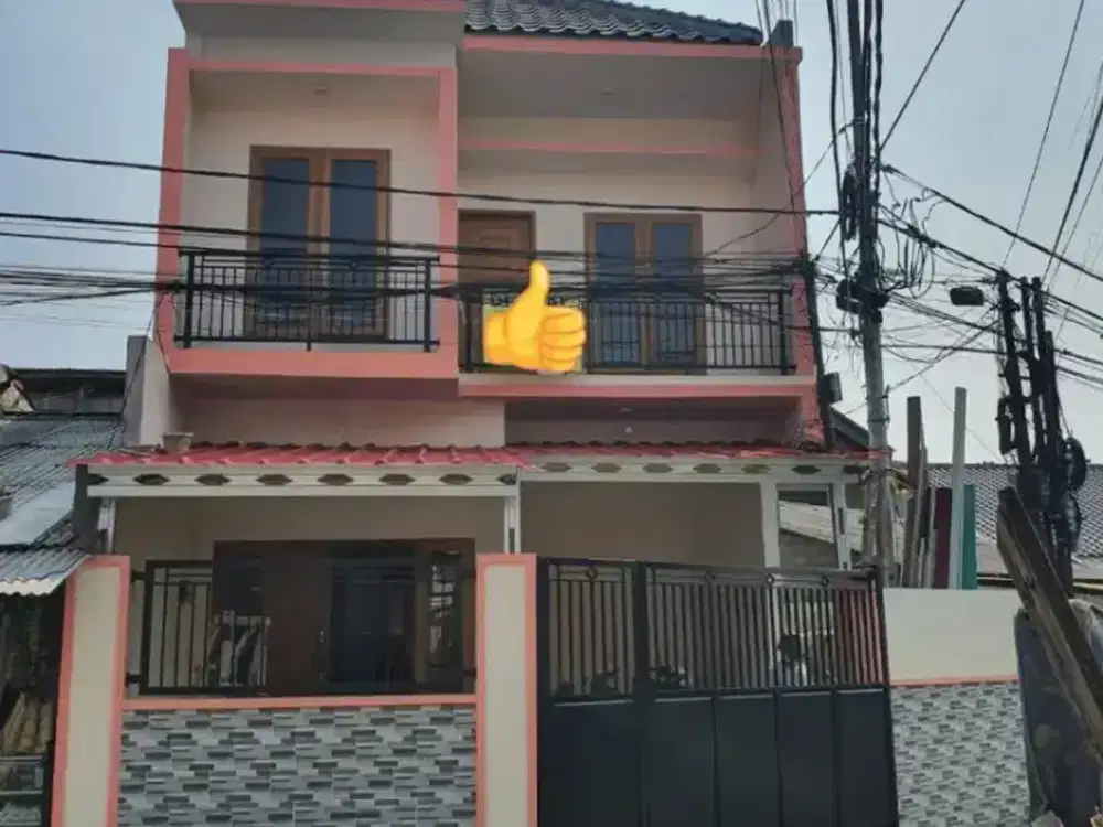 Rumah baru siap huni 2 lantai Jatiwaringin