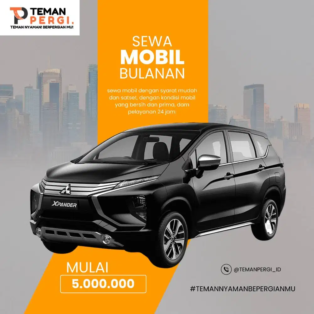 Nikmati Sewa Mobil Bulanan Lepas Kunci dengan Proses Cepat & BAYAR COD