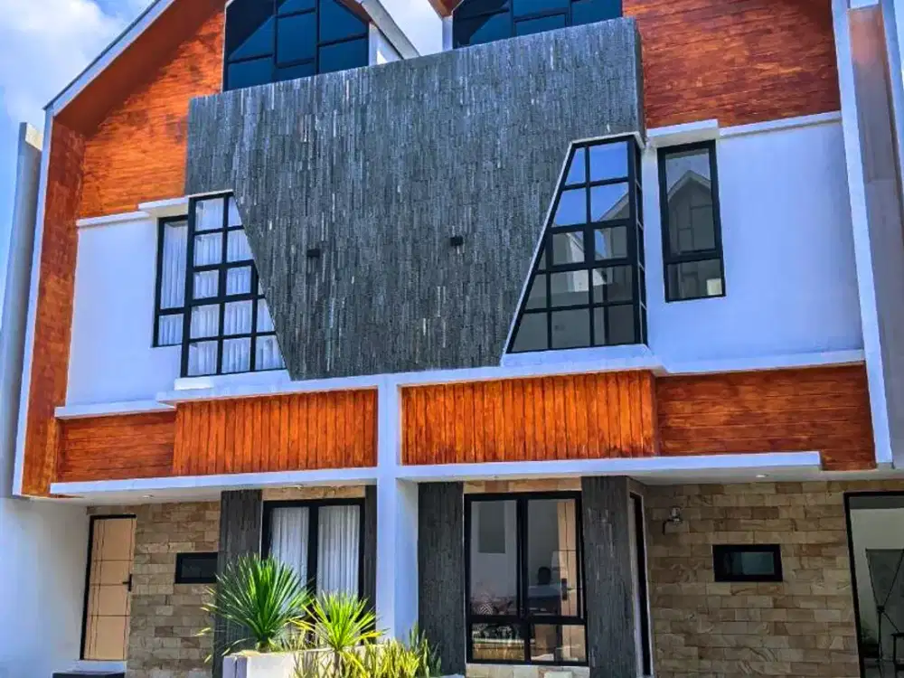 Rumah Baru 2 Lantai Skandinavian di Cilangkap Tapos Depok