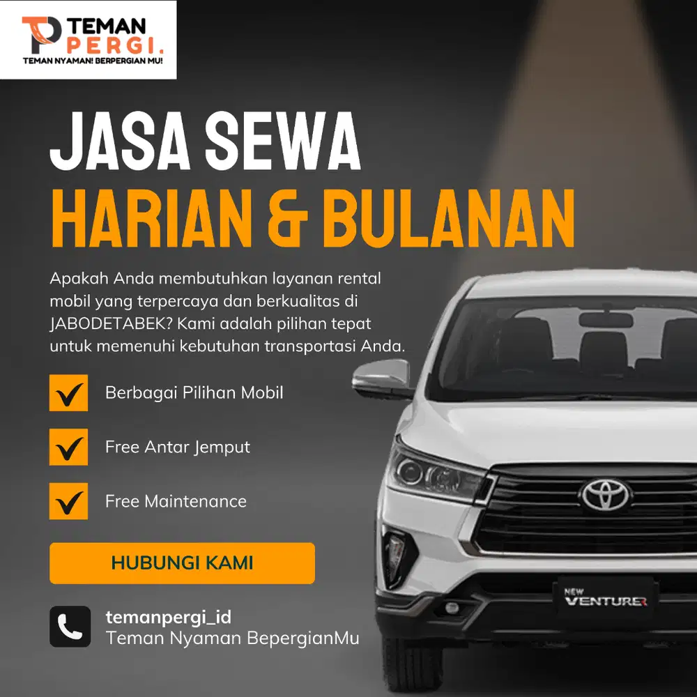 Sewa Mobil Bulanan Lepas Kunci, Bayar di Tempat! MULAI DARI 4 JT AJA!!