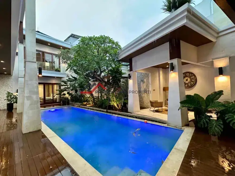 Rumah Bali Style Dalam Komplek Fully Furnish Di Kebagusan