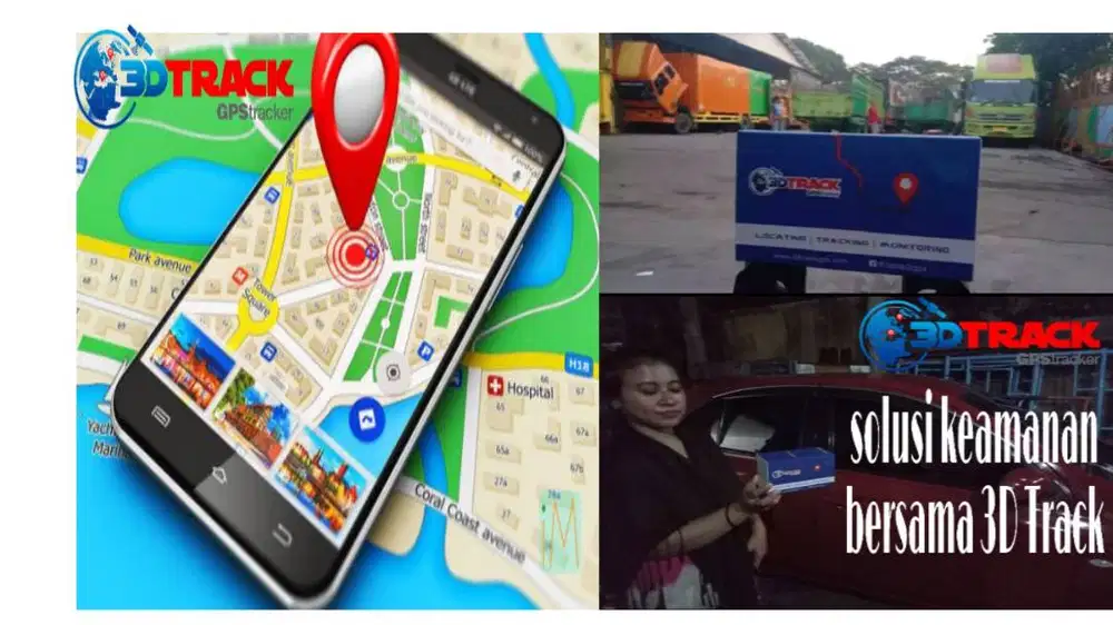 GPS TRACKER KENDARAAN BERMOTOR MURAH BERGARANSI 3DTRACK