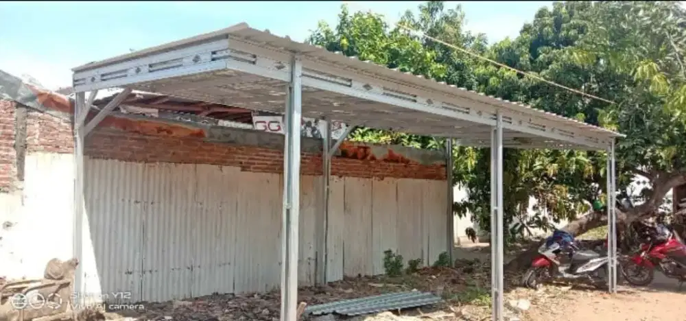 Kanopi Baja Ringan Atap Rumah