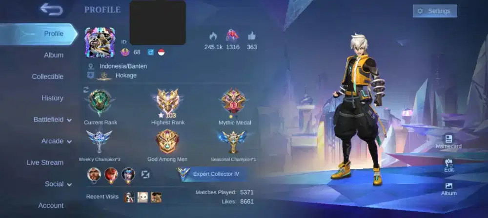 Mobile Legend (Immortal)