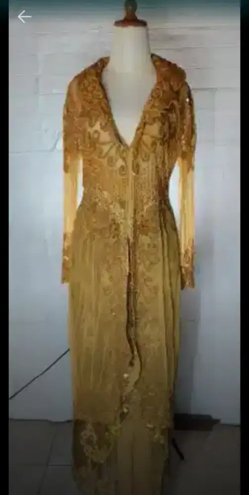 Kebaya pengantin preloved