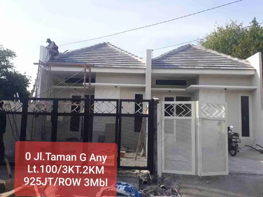 Dijual Rumah Baru Gress SHM di Gunung Anyar