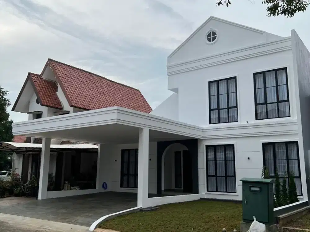 Cakep furnish, sutera cemara - alam sutera, siap huni!