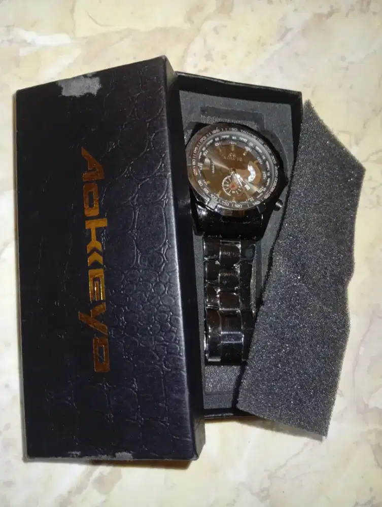 Jam tangan Aokeyo Nego bensin Harga cocok angkut Baru+mulus+siap pakai