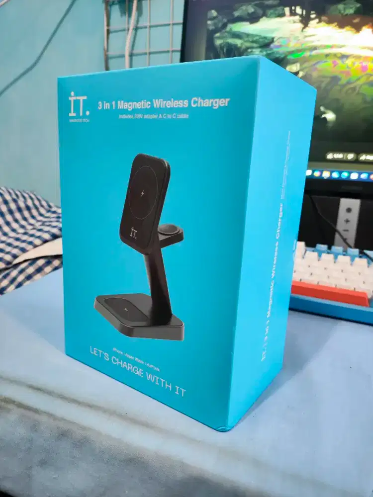 IT Magnetic Wireless Charger 3in1