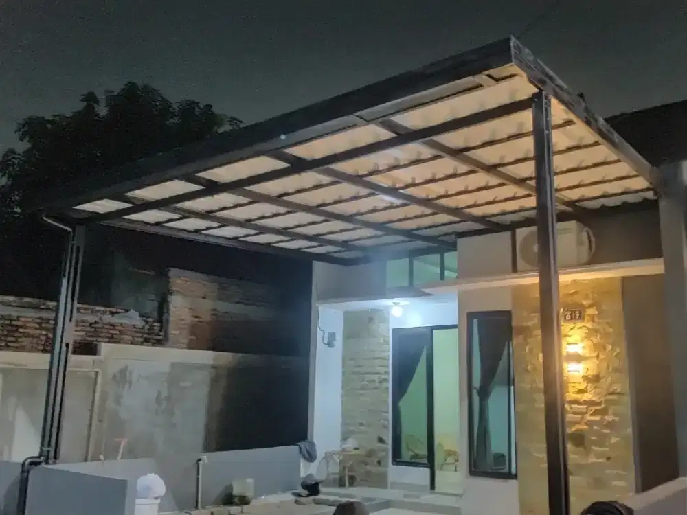 Kanopi Baja Ringan Garasi Mobil
