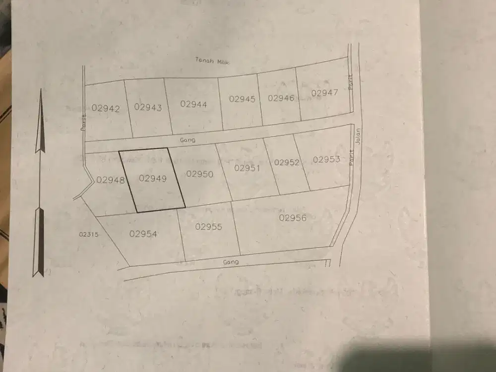 Tanah cocok untuk rumah pribadi atau kos kosan dekat kota