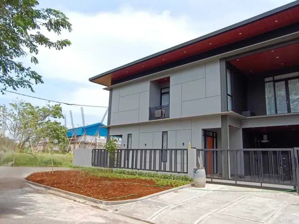 S707 Rumah Baru Modern Hoek 174 m2 Murah Grand Wisata Bekasi Timur