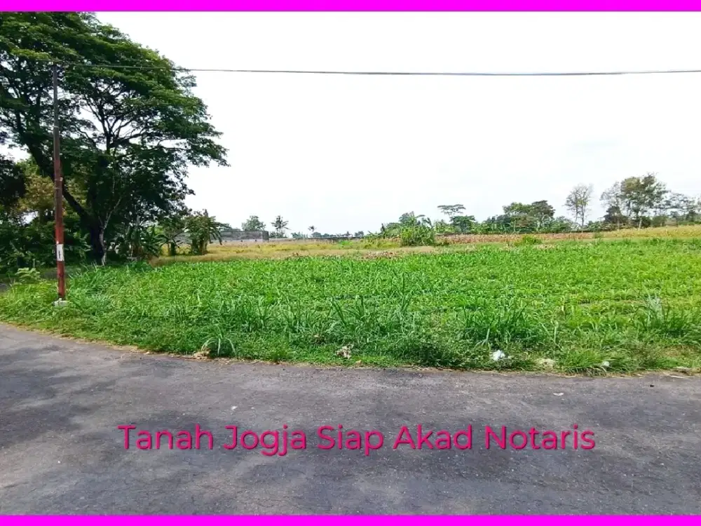 Tanah Siap AJB Dekat Mataram City Ngaglik Sleman