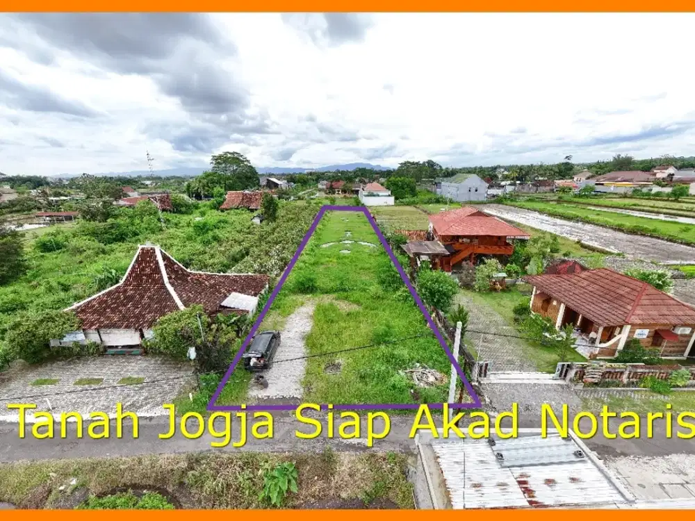 Dekat Hotel HYATT tanah Jl. Damai Siap Akad Notaris