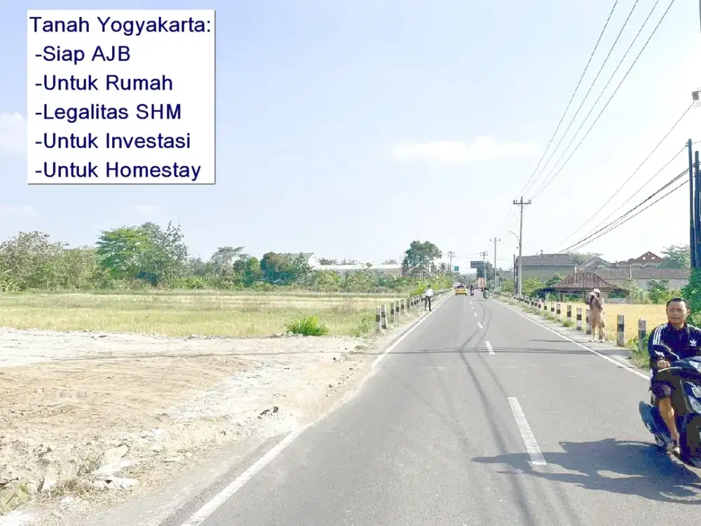 Tanah Untuk Rumah Dekat Pasar Godean Sleman