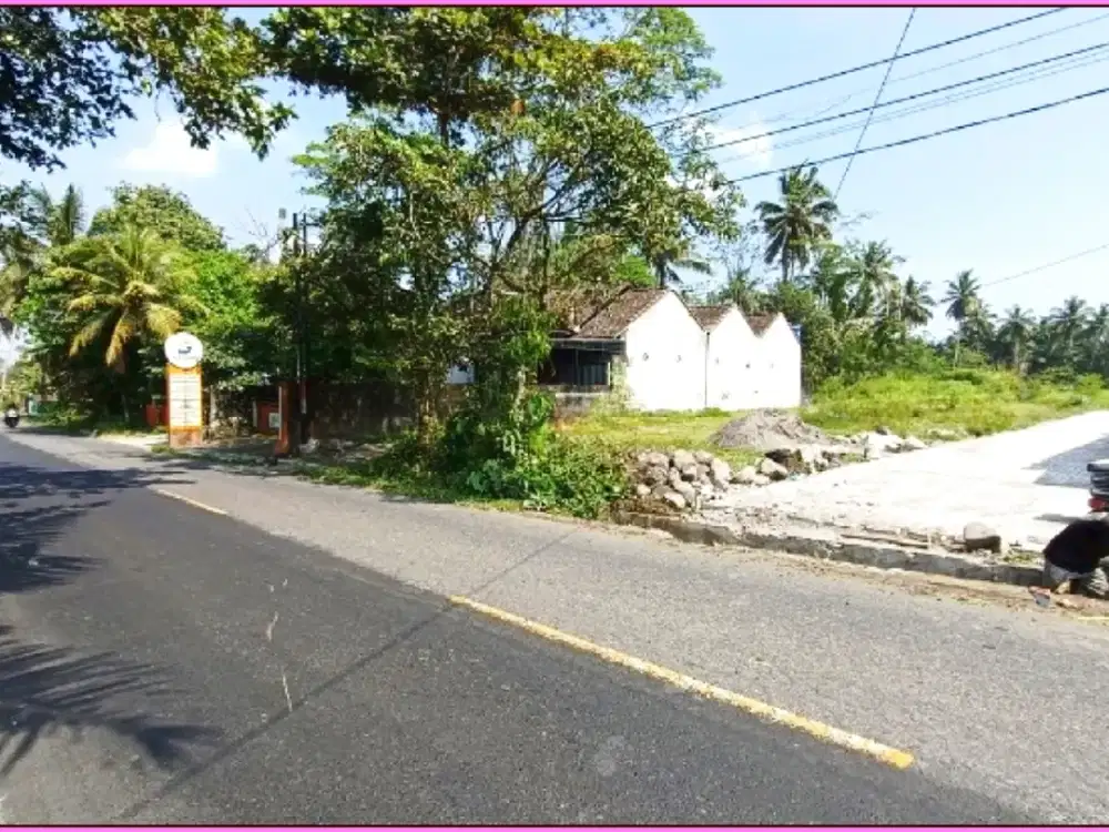 Dekat RSUD Sleman, Tanah di Tempel Mangku Jalan Aspal