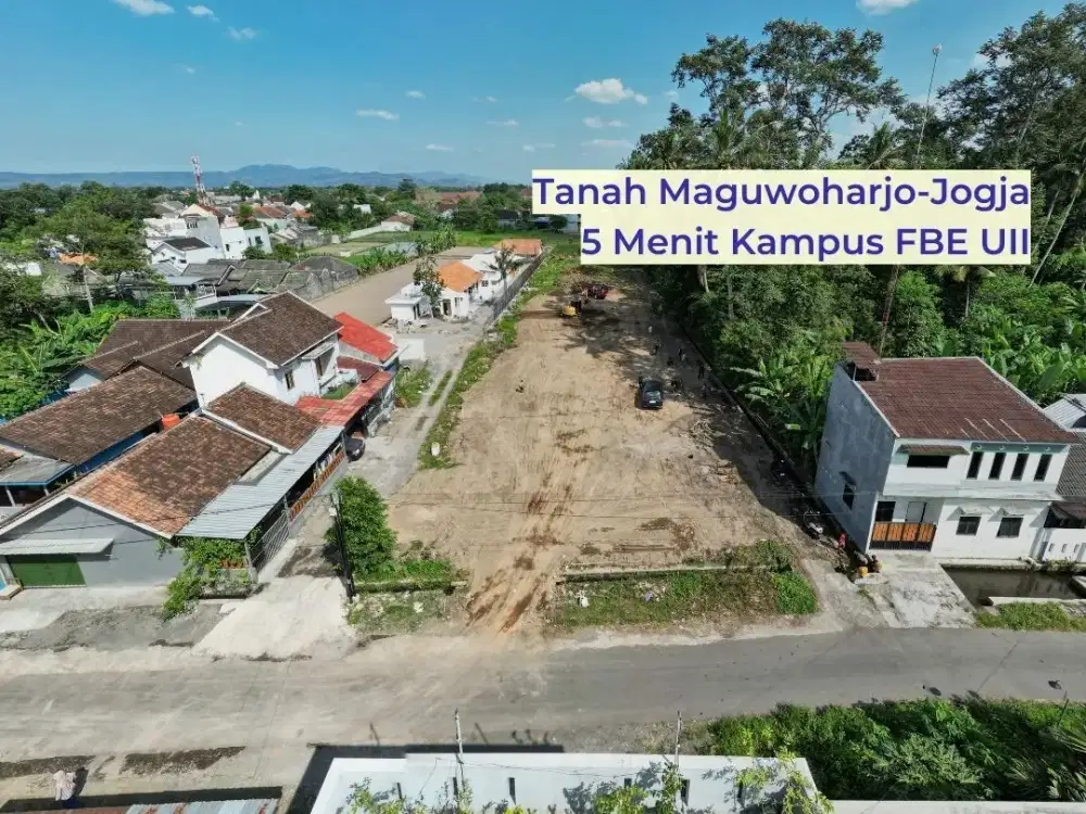 Tanah Sleman Area Exit Tol UPN, 2 Unit Terakhir