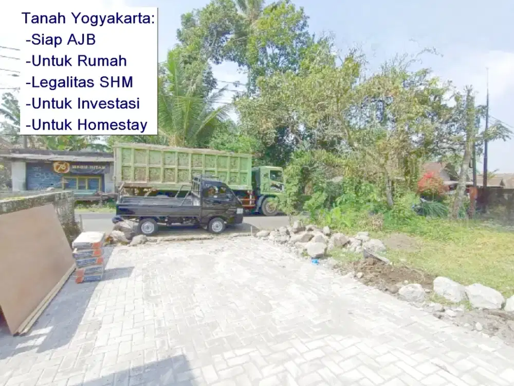 Tanah Tempel Lokasi Premium Dekat Polres Sleman
