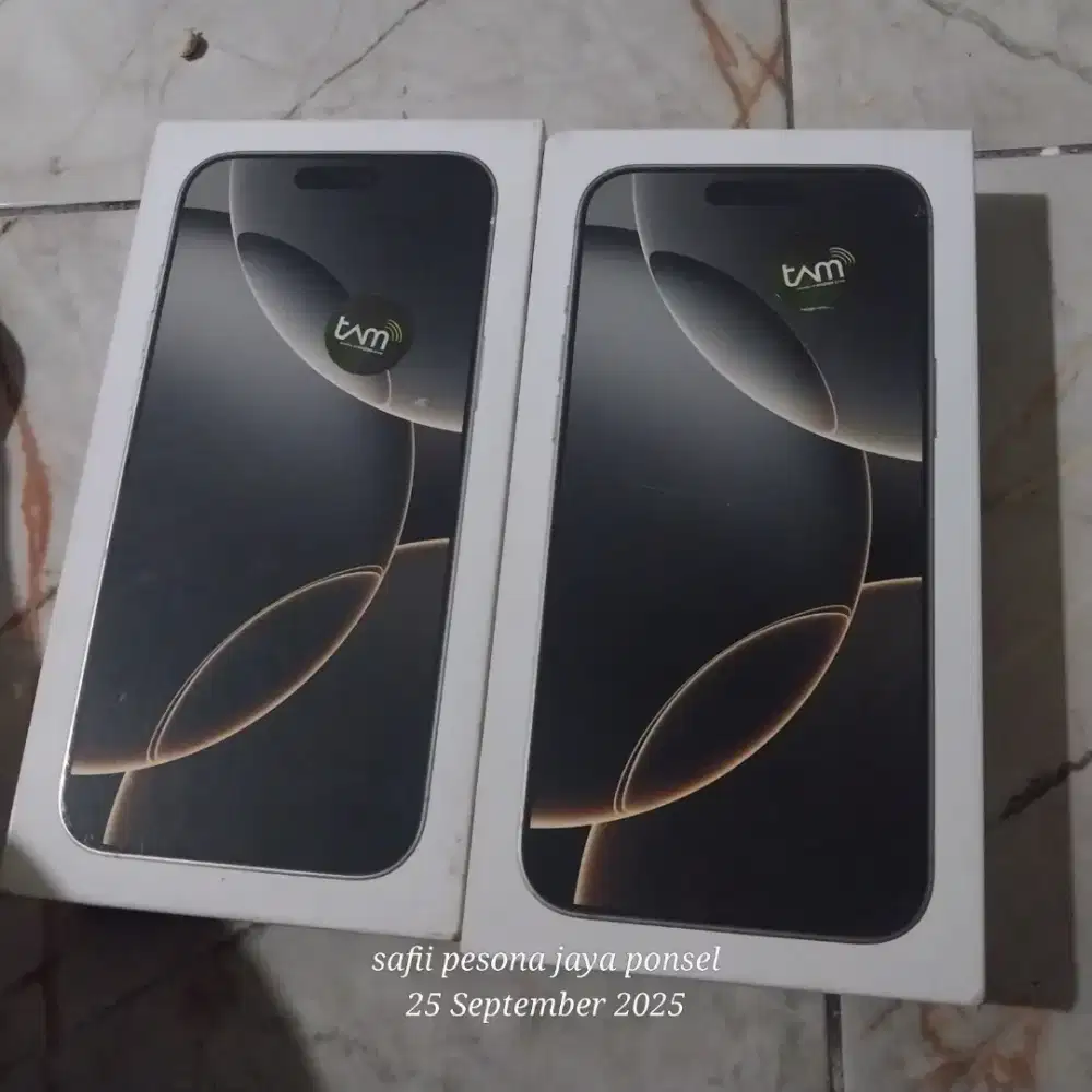 Jual/tt like new ew Iphone 16 pro max ibox 256gb 16 promax  16promax