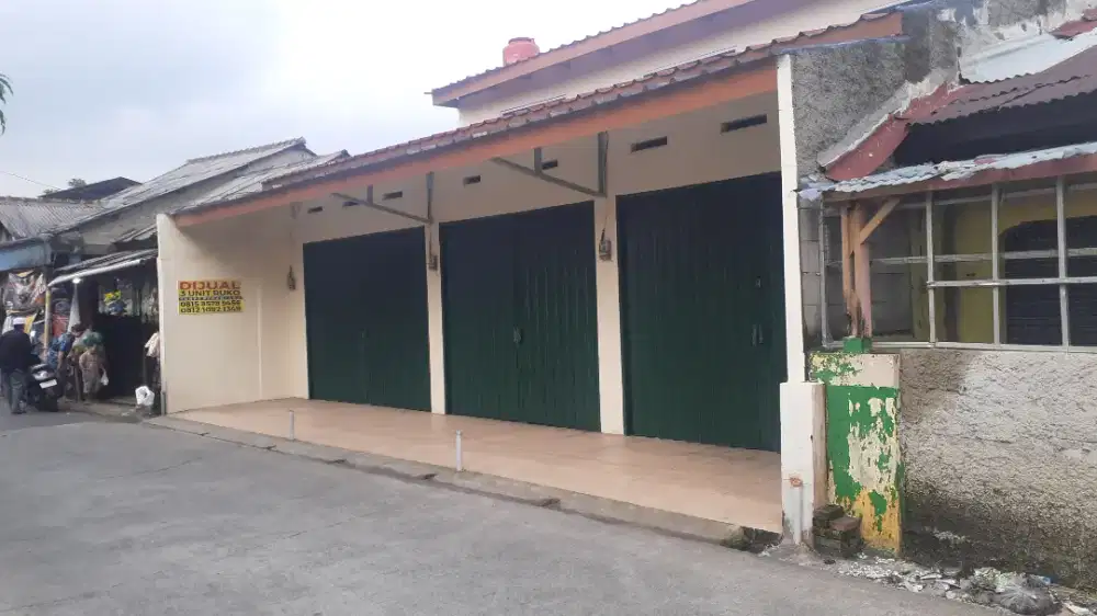 Jual 3 unit Ruko