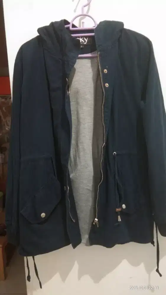 Jaket Parka  navy mky size S