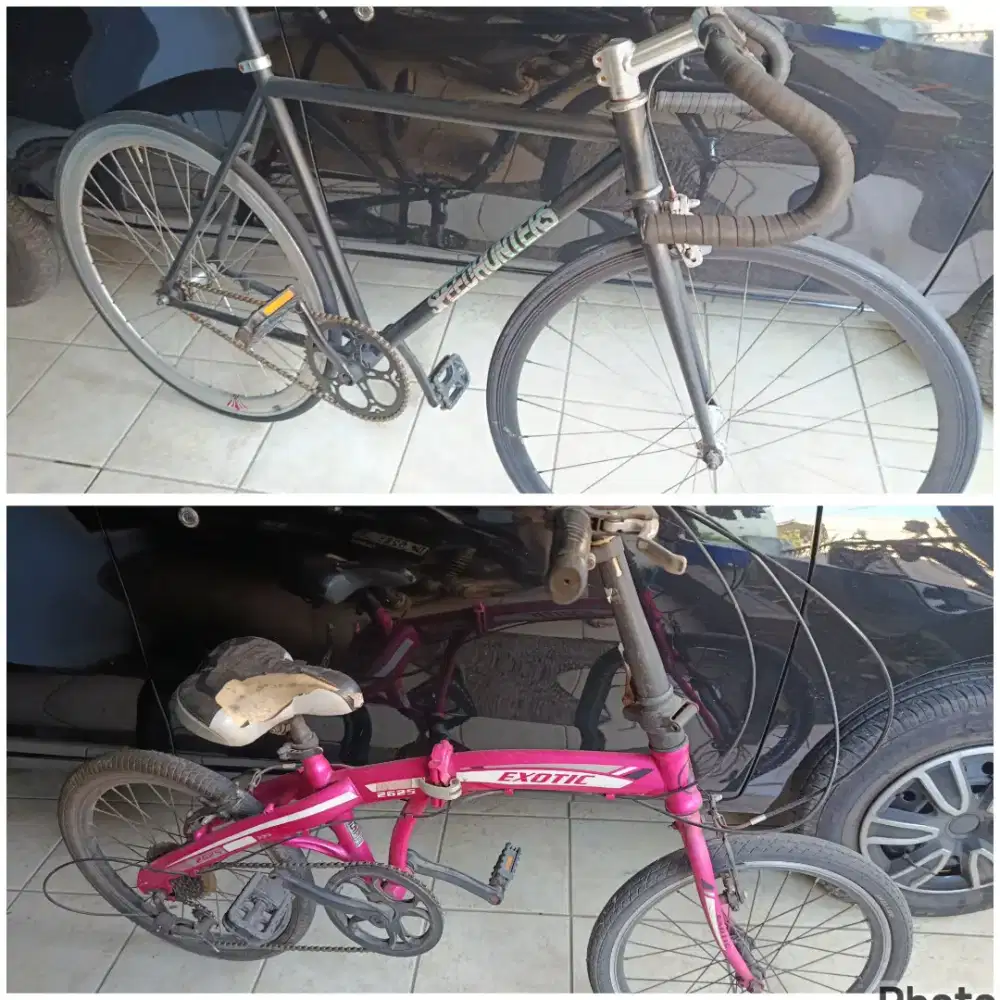 Jual 2 sepeda nego, mau pindahan