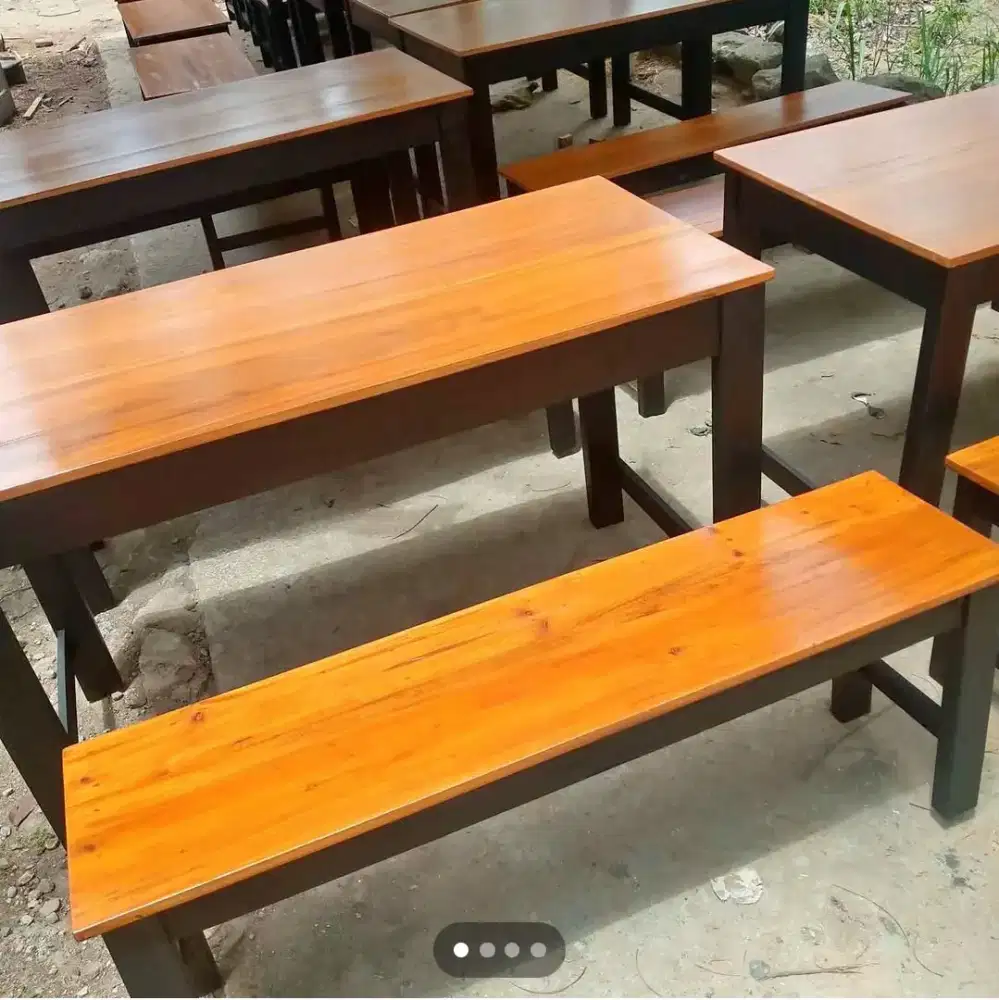 di juwal meja kursi lestoran 1 set